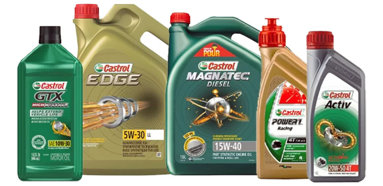 ویژگی‌ها و مزایای استفاده از روانکارهای کاسترول (Castrol)