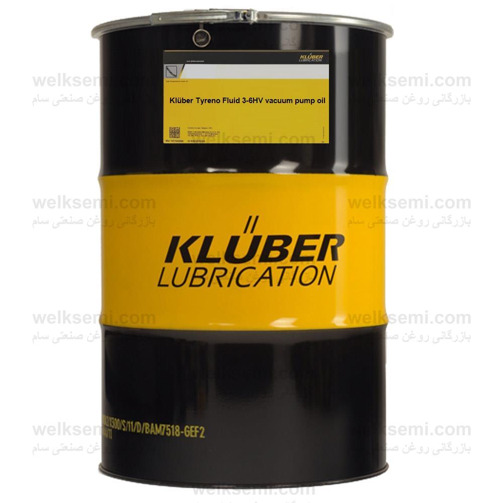 Klüber Tyreno Fluid 3-6HV vacuum pump oil