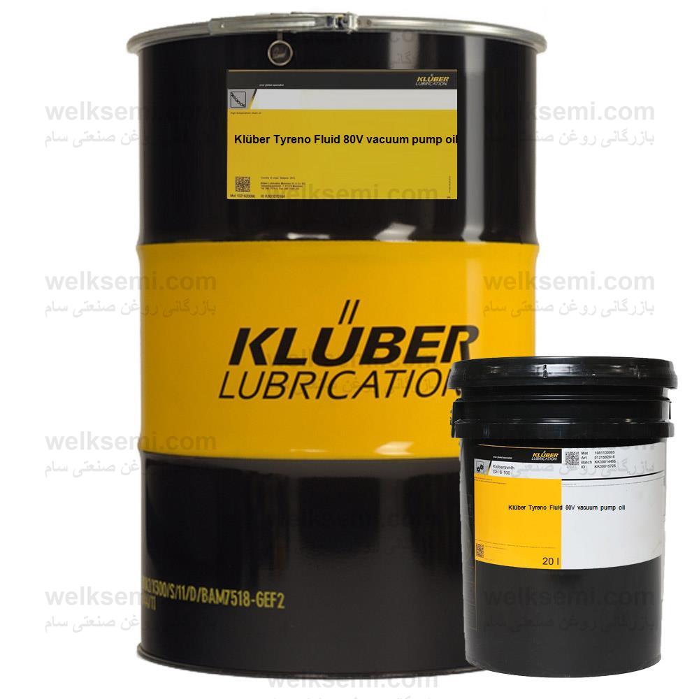 Klüber Tyreno Fluid 80V vacuum pump oil