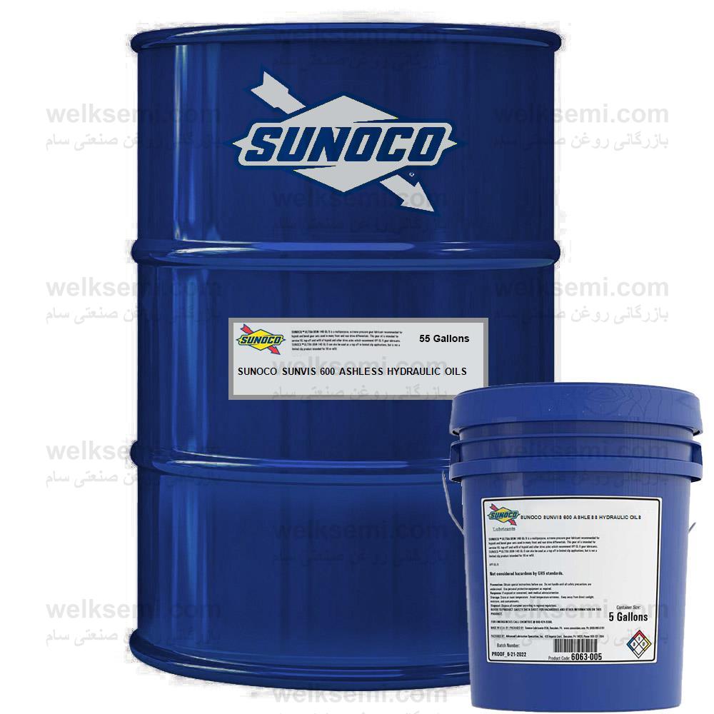 SUNOCO SUNVIS 600 ASHLESS HYDRAULIC OILS