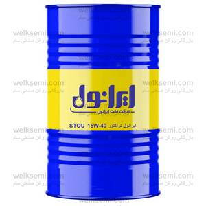  روغن ایرانول تراکتور STOU 15W-40